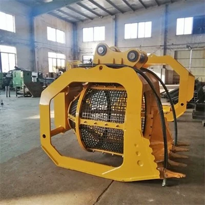 Hydrauliczna łyżka przesiewająca do koparki